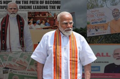 According to an RTI disclosure, ₹2,586 crore was spent on advertisements related to Narendra Modi over the last six years.