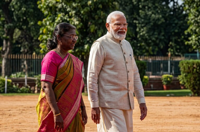 Narendra Modi will visit the native village of Droupadi Murmu, making June 20 a historic day for Mayurbhanj. 🇮🇳🏛️🎉✨📍