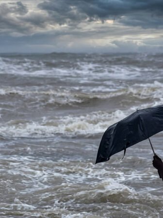 Monsoon activity has intensified in Odisha, bringing rainfall to coastal areas, while a thunderstorm and heavy rain alert has been issued for the next three days.