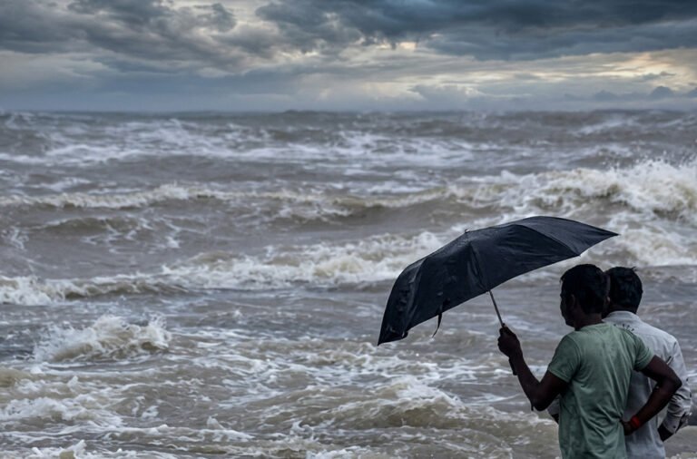 Monsoon activity has intensified in Odisha, bringing rainfall to coastal areas, while a thunderstorm and heavy rain alert has been issued for the next three days.