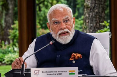 Narendra Modi said that the world today is not suffering from a lack of resources, but from a deficit of trust.