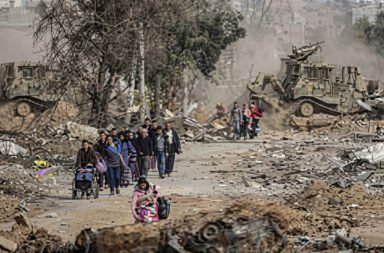 In an Israeli attack in Gaza Strip, a schoolgirl reportedly lost her life while on her way to appear for an examination.