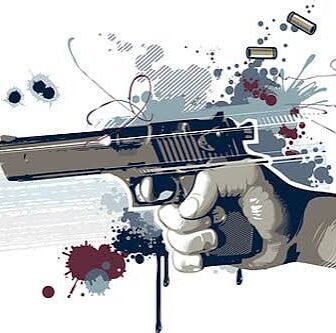 Gun Shoot on Business Men