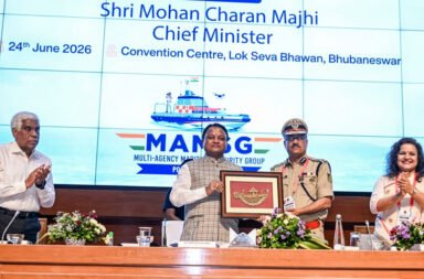 At the 14th Multi-Agency Maritime Security Group meeting, Mohan Charan Majhi emphasized that coastal security remains a major challenge for all coastal states and called for stronger coordination among security agencies.