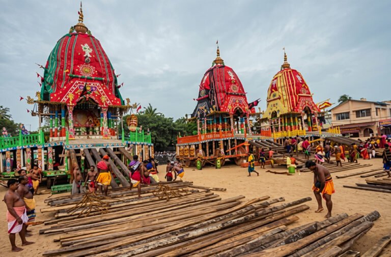 **Bahuda Yatra of the Holy Trinity.**