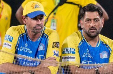 **Head coach Stephen Fleming departs from CSK.**