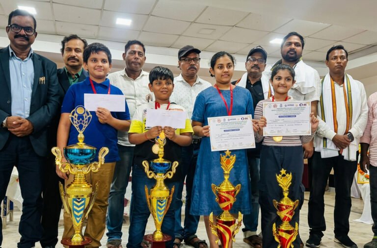 **Under-13 State Chess Championship: Nainika and Manish emerge champions; Arnika and Sayans finish as runners-up.**