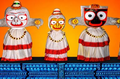 **Nabajaubana Darshan of the deities.**