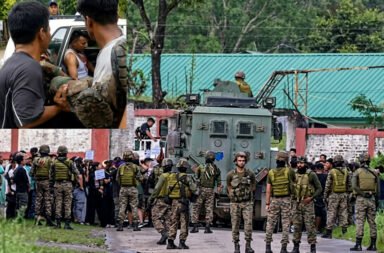 **Major explosion in Nagaland! IED blast near an Assam Rifles convoy; one soldier martyred.**