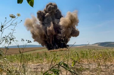 Third attack in three days; Romania destroys a Russian drone.