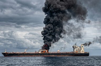 Unsafe Strait of Hormuz: Missile attack on two oil tankers; an Indian killed.