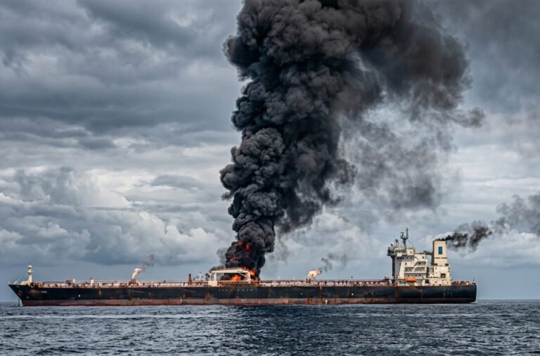 Unsafe Strait of Hormuz: Missile attack on two oil tankers; an Indian killed.