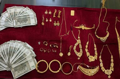 Miscreants allegedly used a distraction tactic before looting cash worth lakhs along with gold jewellery, leaving the victims in shock.