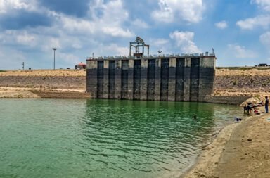 Hirakud water level is decreasing; one more sluice gate closed.