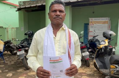 **Ration denied due to Aadhaar card errors; a living person declared dead.**