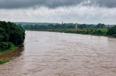 Budhabalanga river continues to swell; Baripada reels under the impact of incessant rainfall.