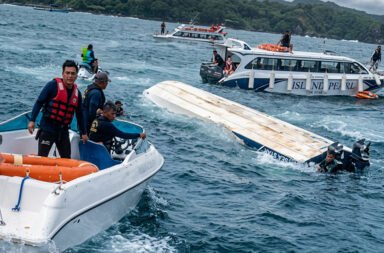 15 Indian tourists died after a boat capsized in Vietnam.