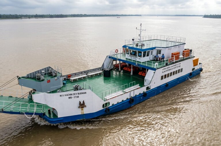Officials reviewed the progress of the National Waterway-5 project, focusing on accelerating development, improving inland water transport, and ensuring timely completion of the key infrastructure initiative.