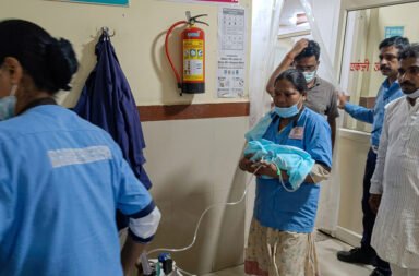 Horrific fire breaks out in hospital; warmer catches fire, leaving three newborns critically injured.