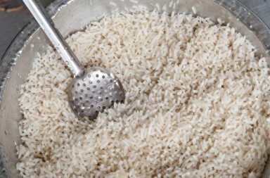 Children allegedly served insect-infested rice; CWC chairman inspects the child care home.