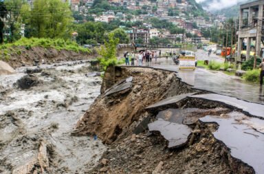 Heavy rains wreak havoc in Himachal Pradesh: 68 dead, 257 missing.