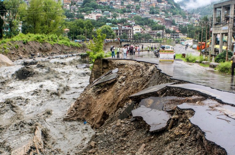 Heavy rains wreak havoc in Himachal Pradesh: 68 dead, 257 missing.