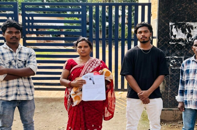 Odia youth goes missing while working as a migrant labourer; wife makes an emotional appeal for her husband's rescue.