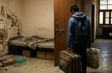 Students, frustrated over poor facilities, leave the hostel; 180 students vacate the premises.