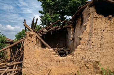 Tusker runs amok; breaks into house and eats stored rice.