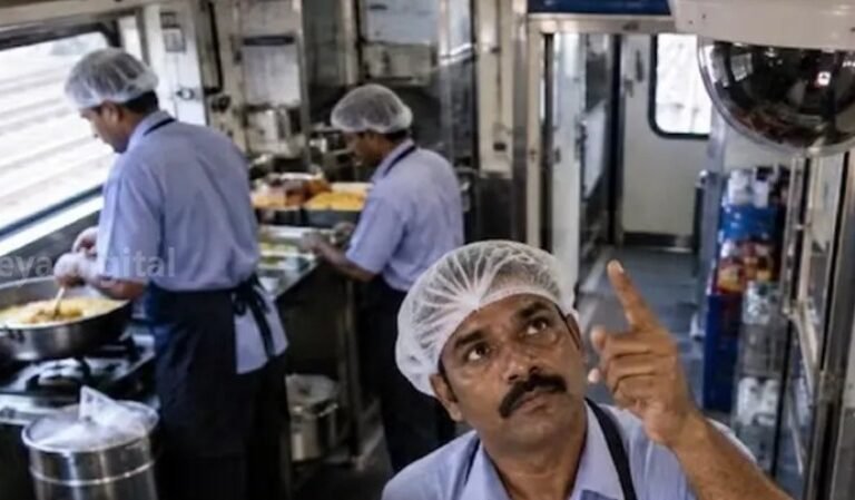 Railway Pantry CCTV Surveillance