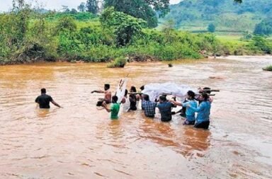 Koraput Villagers Carrying Dead Body