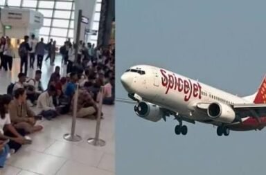 Flight Delay Passengers Protest