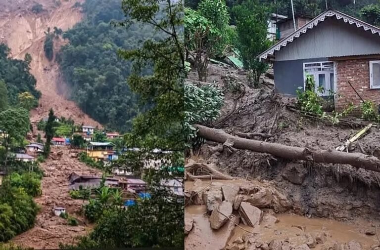 Sikkim Landslide