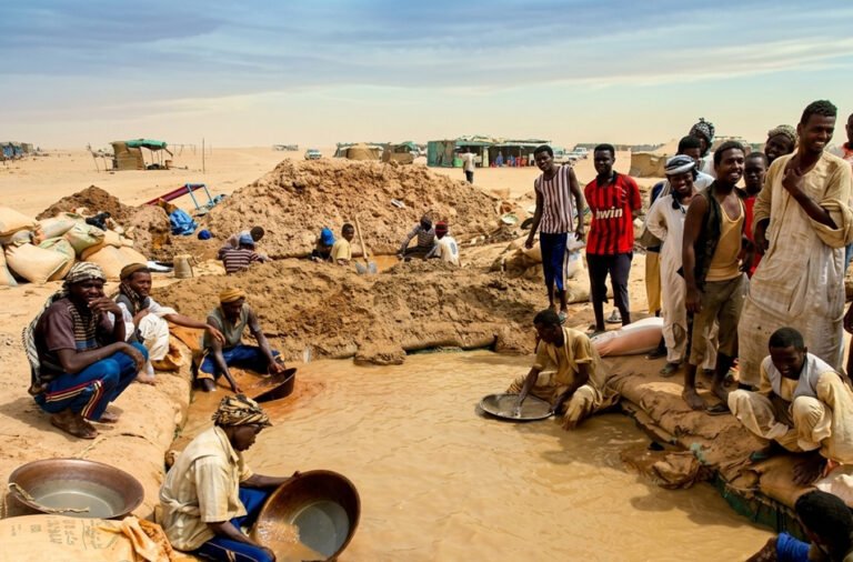 Airstrike on gold mine in Sudan kills 72 workers.