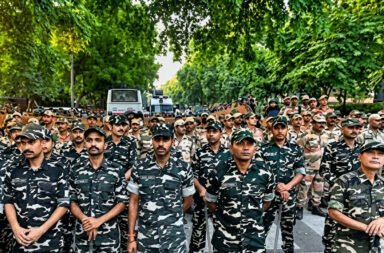 Strict measures ahead of CJP protest; 26,000 CAPF personnel deployed in Delhi.