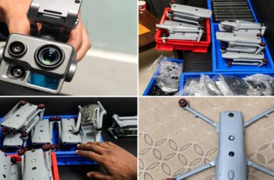 10 Chinese drones seized at Delhi airport.