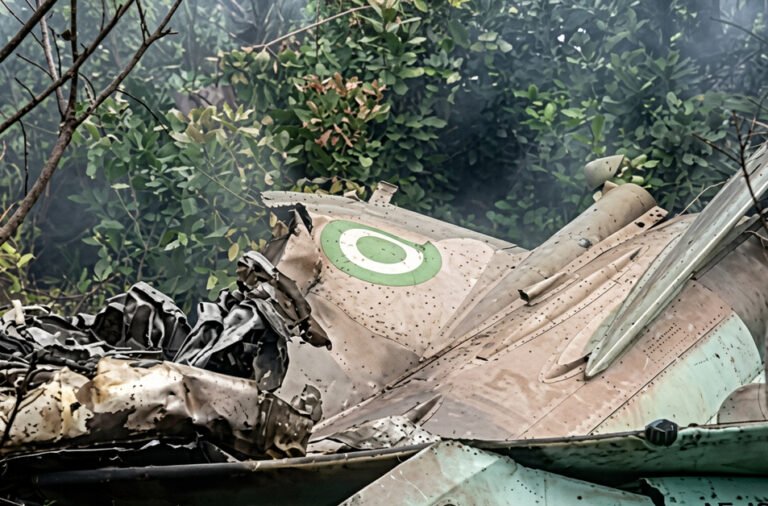 Military aircraft crashes; 32 killed.