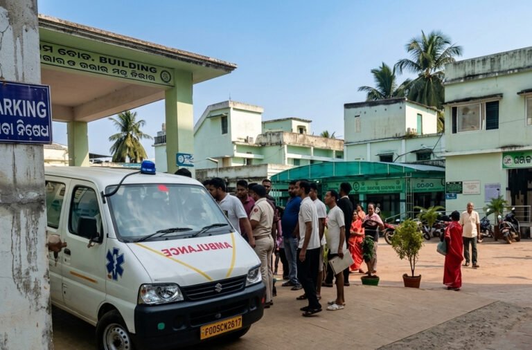 Firecracker explosion inside house; father killed, six including son critically injured.