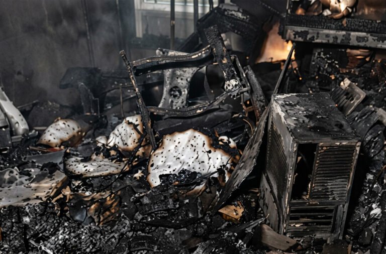 Fire breaks out at Punjab National Bank branch.