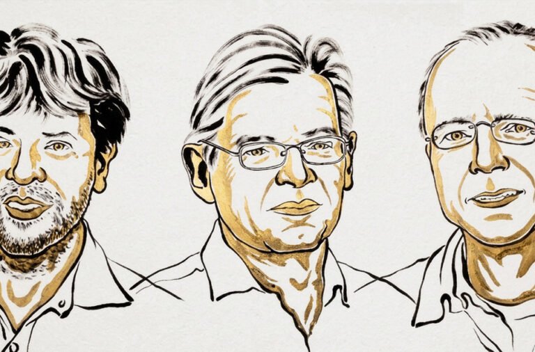 Three scientists awarded the Nobel Prize in Medicine.