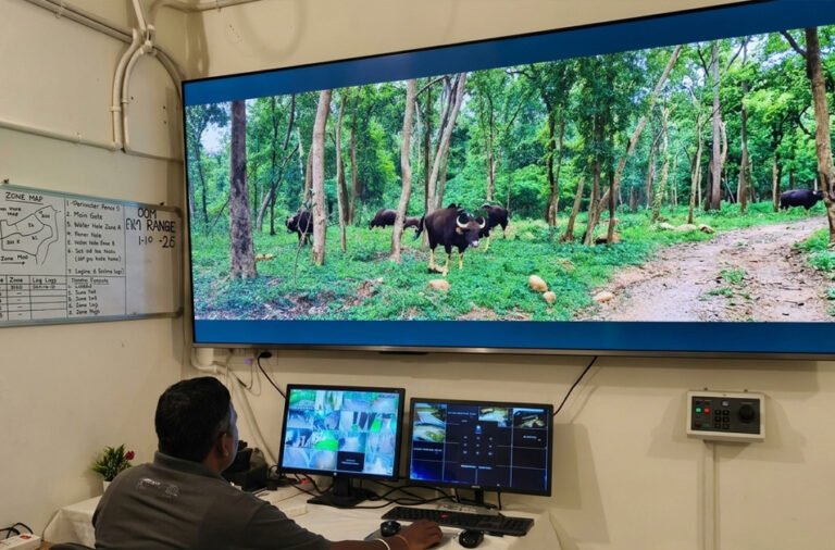 AI cameras to monitor Debrigarh; 18 smart trap cameras and AI towers to track wildlife. Make the wildlife headline more conciseAdd the purpose of AI monitoring